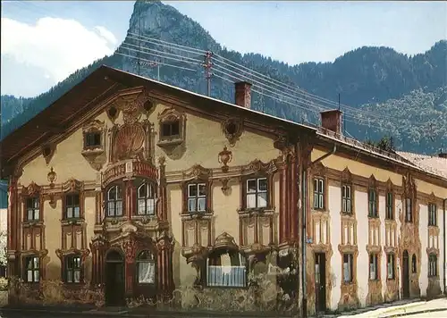 Oberammergau Pilatus Haus Kat. Oberammergau