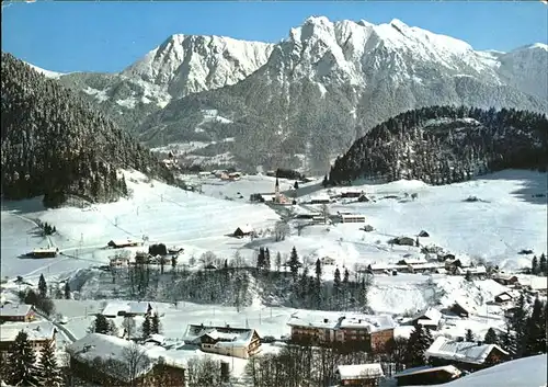 Tiefenbach Oberstdorf Im Winter Kat. Oberstdorf