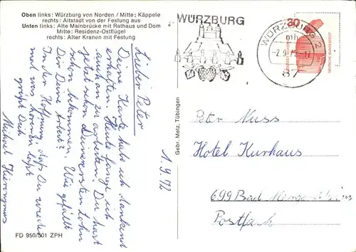 Wuerzburg  Kat. Wuerzburg
