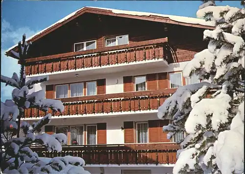 Oberstdorf Gaestehaus "DOBEL" im Winter Kat. Oberstdorf