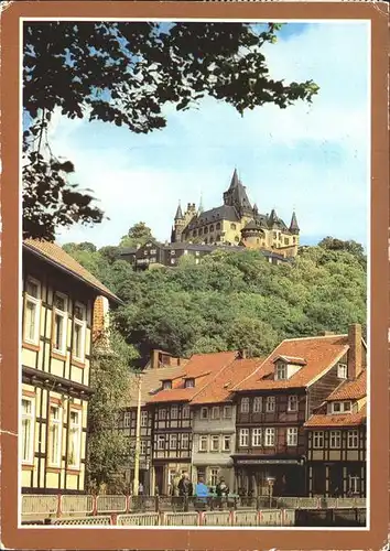 Wernigerode Harz mit Schloss Kat. Wernigerode
