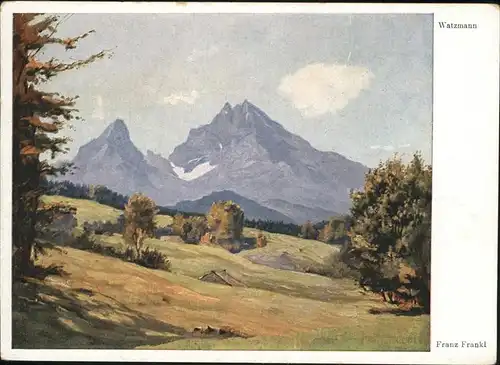 Watzmann  Kat. Berchtesgaden