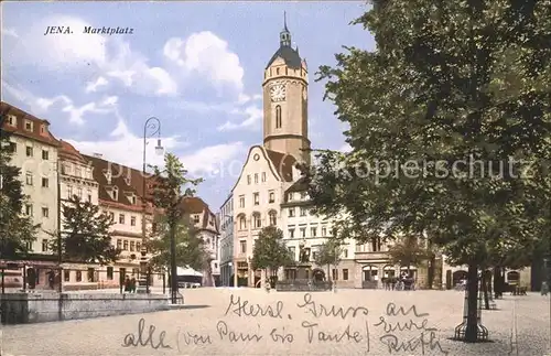 Jena Marktplatz Kat. Jena