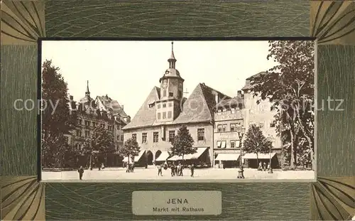 Jena Markt Rathaus Kat. Jena