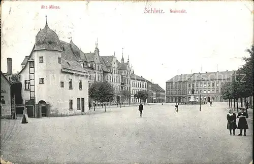 Schleiz Alte Muenze Neumarkt Kat. Schleiz