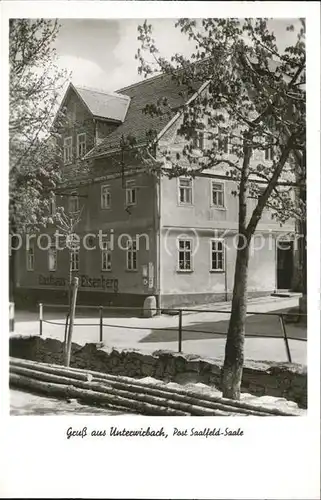 Unterwirbach Gasthaus Zum Eisenberg Kat. Saalfelder Hoehe