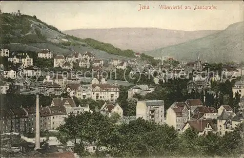 Jena Villenviertel am Landgrafen Kat. Jena