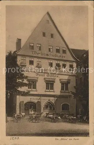 Jena Die Goehre am Markt Kat. Jena