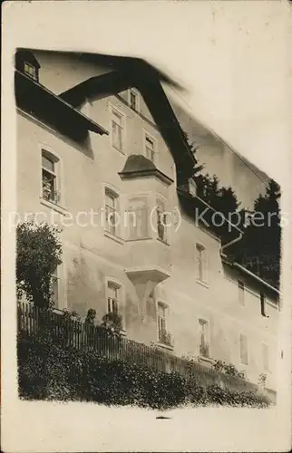 Saalburg Saale Haus Erker Kat. Saalburg Ebersdorf