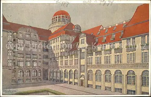 Leipzig Architektur Gebaeude Kat. Leipzig