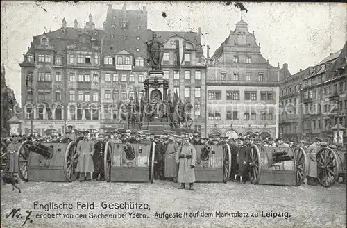 Leipzig Englische Feld Geschuetze Kat. Leipzig