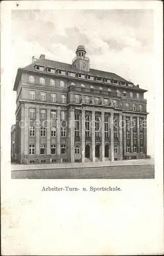 Leipzig Arbeiter Turn Sportschule Kat. Leipzig