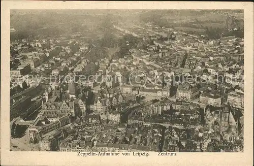 Leipzig Zeppelin Aufnahme Zentrum Kat. Leipzig