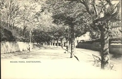 wz91812 Eastbourne Sussex Meads Road Kategorie. Eastbourne Alte Ansichtskarten