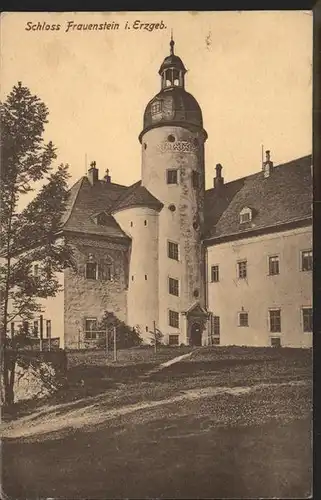 Frauenstein Sachsen Schloss Kat. Frauenstein Sachsen