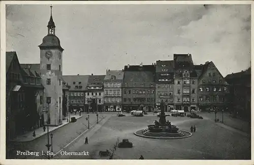 Freiberg Obermarkt Kat. Freiberg