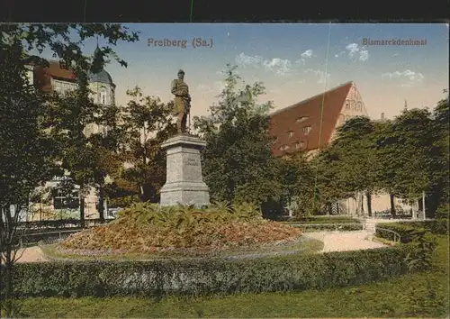 Freiberg Bismarckdenkmal Kat. Freiberg