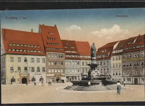 Freiberg Obermarkt Kat. Freiberg