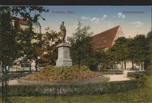 Freiberg Bismarckdenkmal Kat. Freiberg