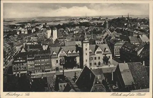 Freiberg Stadtblick Kat. Freiberg