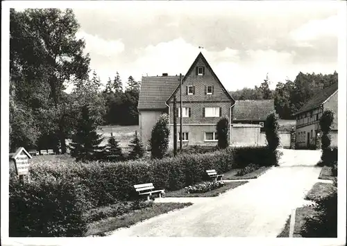 Hetzdorf Bockelwitz Wander  Ferien  u. SChulungslager Kat. Bockelwitz