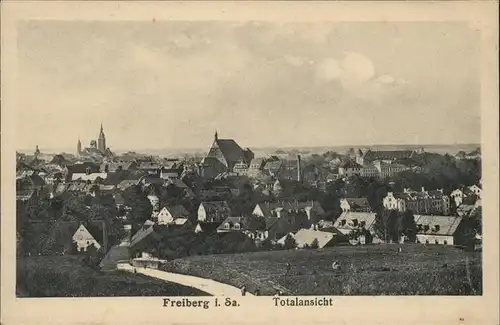 Freiberg Totalansicht Kat. Freiberg