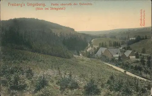Freiberg oberhalb Oelmuehle Kat. Freiberg