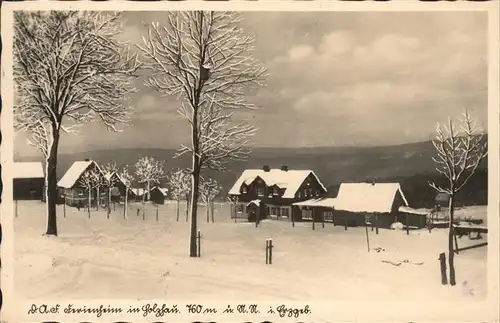 Holzhau Rechenberg Bienenmuehle D.A.F. Ferienheim Kat. Rechenberg Bienenmuehle