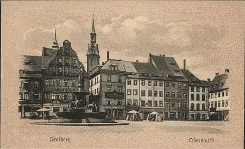 Freiberg Obermarkt Kat. Freiberg