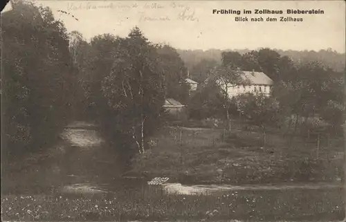 Bieberstein Rhoen Sachsen Zollhaus Kat. Reinsberg Freiberg