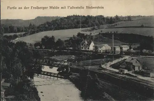 Bieberstein Rhoen Sachsen Freiberger Mulde Kat. Reinsberg Freiberg