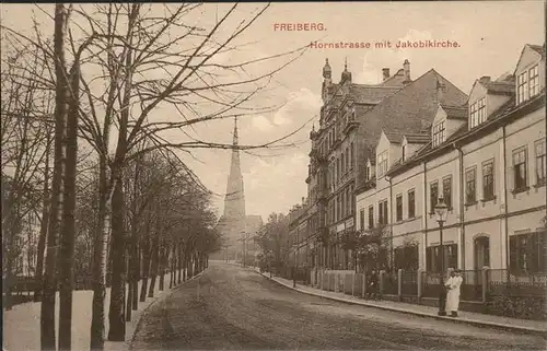 Freiberg Hornstrasse Jakobikirche Kat. Freiberg