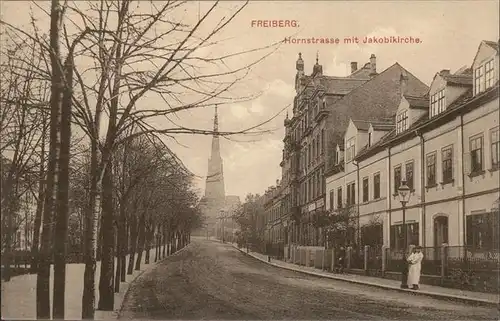 Freiberg Hornstrasse Jakobikirche Kat. Freiberg
