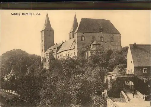 Rochlitz Sachsen Schloss Kat. Rochlitz