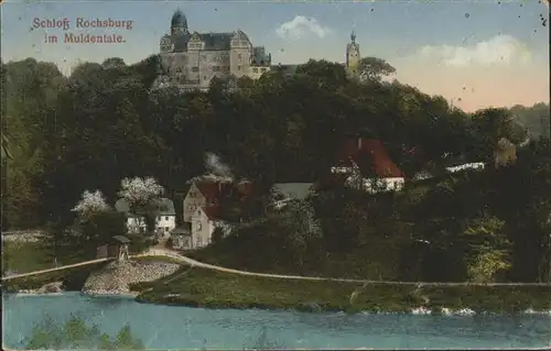 Rochsburg Schloss Mulde Kat. Lunzenau