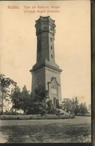 Rochlitz Sachsen Turm auf dem Rochlitzer Berg Friedr August Denkmal Kat. Rochlitz