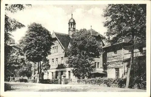 Hohenstein Ernstthal Bethlehemstift im Huettengrund Kat. Hohenstein Ernstthal