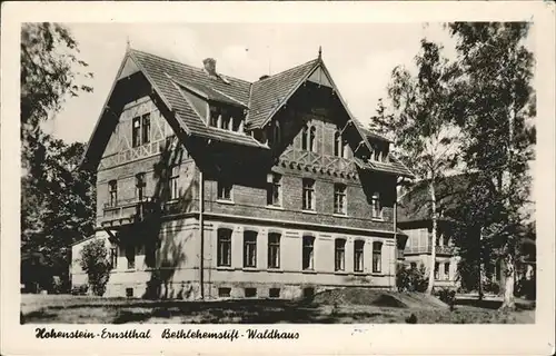 Hohenstein Ernstthal Bethlehemstift Waldhaus Kat. Hohenstein Ernstthal