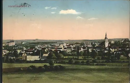 Frankenberg Sachsen Panorama Feldpost Kat. Frankenberg Sachsen