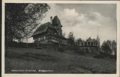 Hohenstein Ernstthal Berggasthaus Kat. Hohenstein Ernstthal