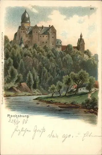 Rochsburg Schloss Kat. Lunzenau