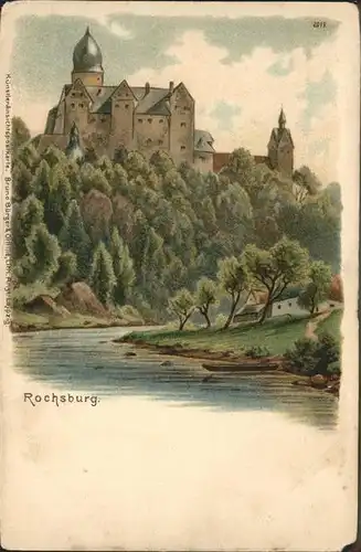 Rochsburg Schloss Kat. Lunzenau