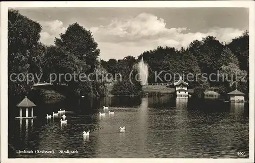 Limbach Oberfrohna Stadtpark Kat. Limbach Oberfrohna