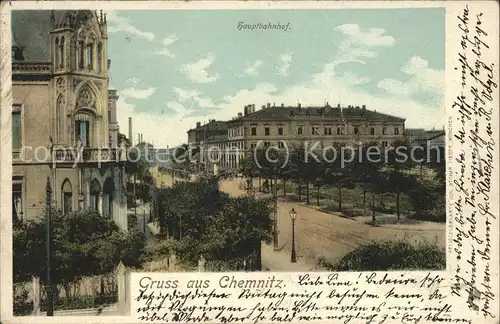 Chemnitz Hauptbahnhof Kat. Chemnitz