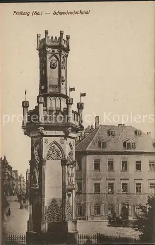 Freiberg Sachsen Schwedendenkmal Kat. Freiberg