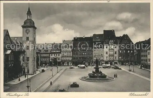 Freiberg Sachsen Obermarkt Kat. Freiberg