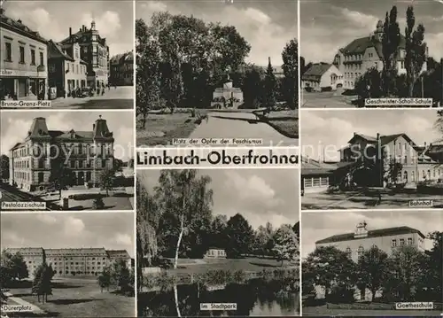 Oberfrohna Bruno Granz Platz u.Duererplatz Kat. Limbach Oberfrohna