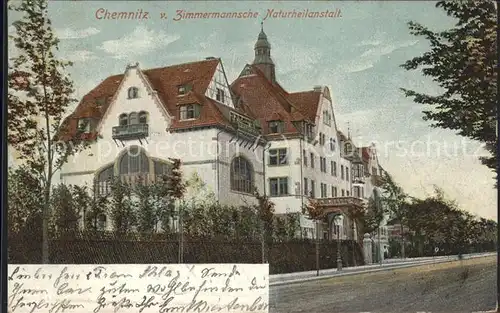 Chemnitz Naturheilanstalt Kat. Chemnitz