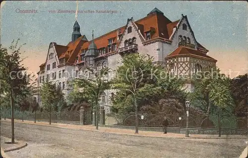 Chemnitz Sanatorium Kat. Chemnitz