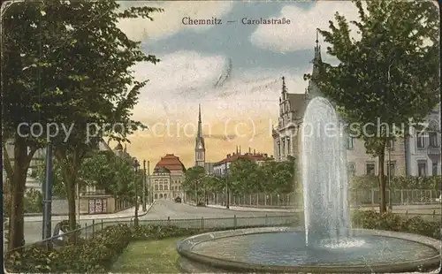Chemnitz Carolastrasse Kat. Chemnitz